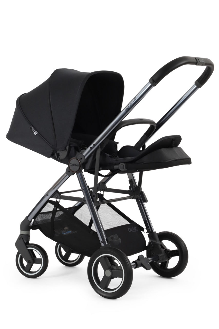 BabyStyle Oyster Gravity+ Stroller - Carbonite - Pramsy