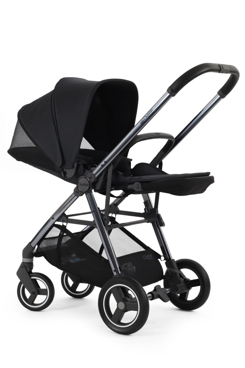 BabyStyle Oyster Gravity+ Stroller - Carbonite - Pramsy