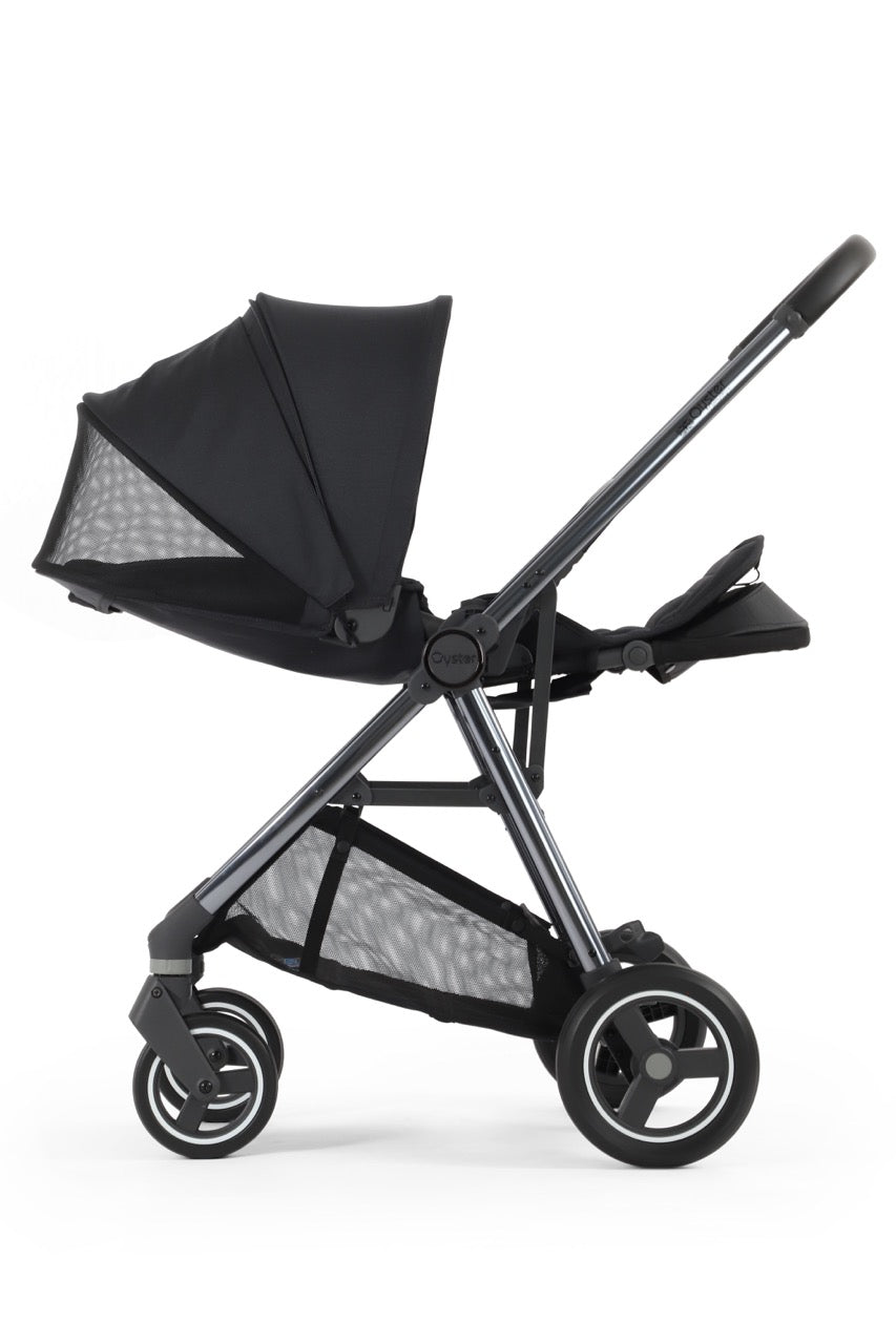 BabyStyle Oyster Gravity+ Stroller - Carbonite - Pramsy