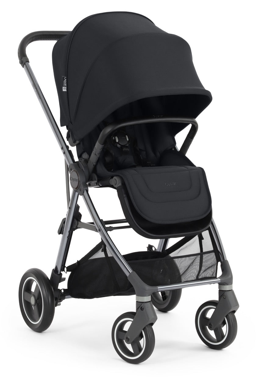 BabyStyle Oyster Gravity+ Stroller - Carbonite - Pramsy