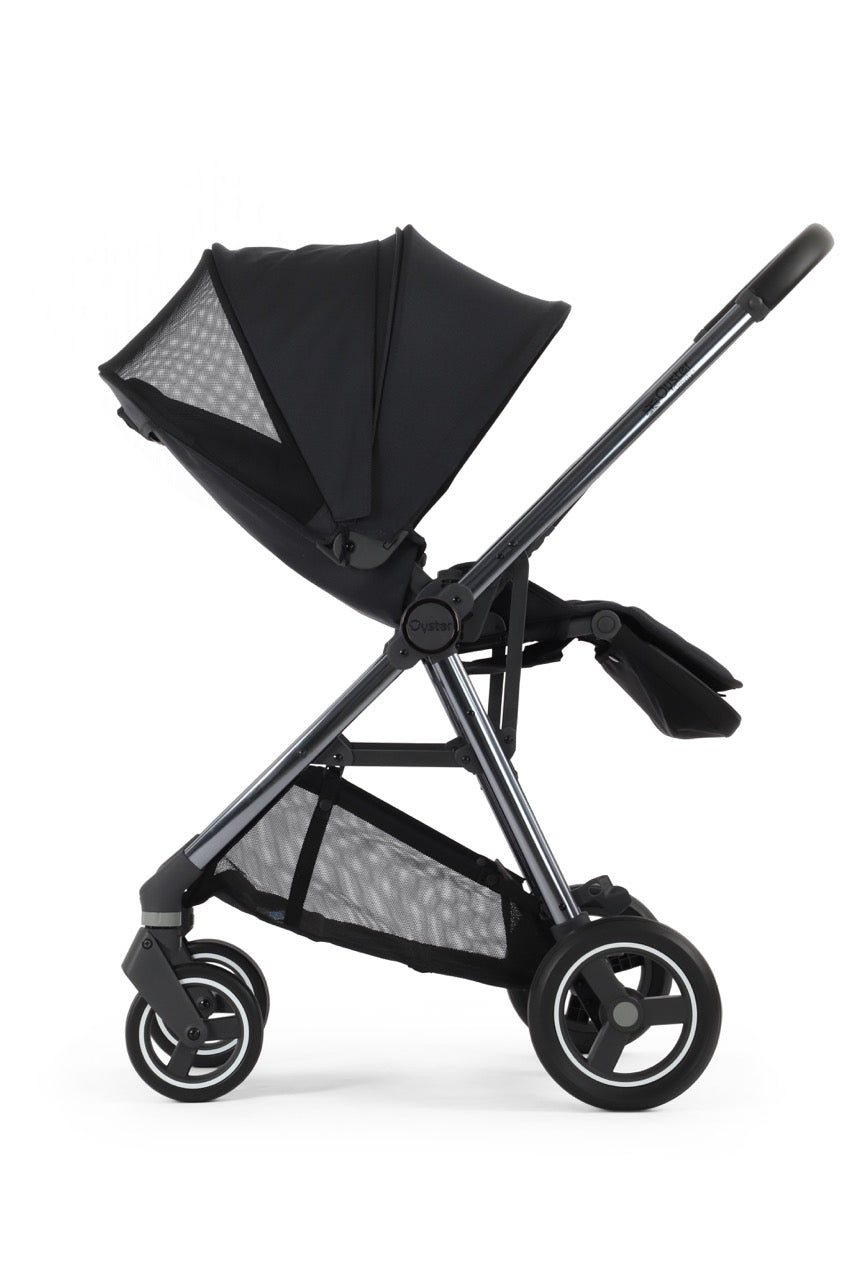 BabyStyle Oyster Gravity+ Stroller - Carbonite - Pramsy