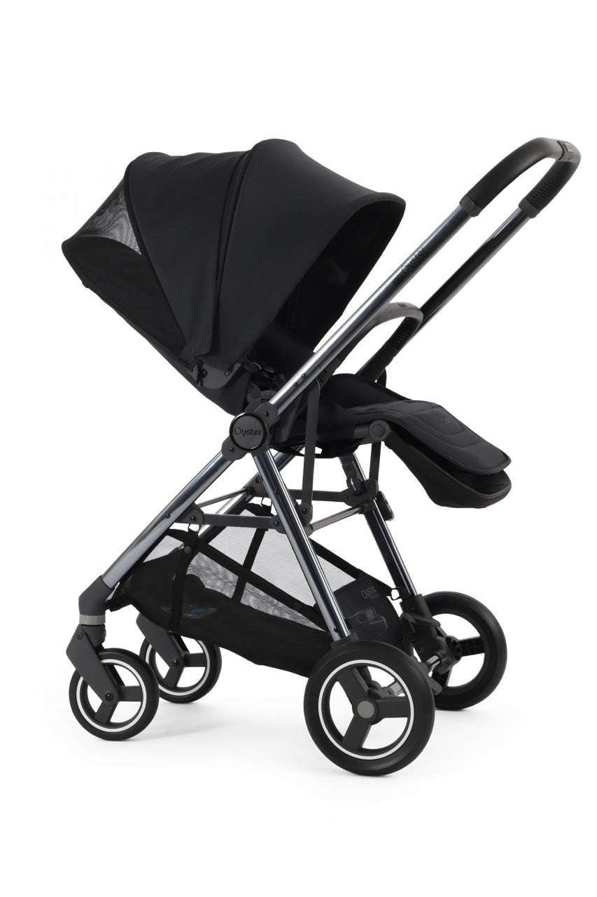 BabyStyle Oyster Gravity+ Stroller - Carbonite - Pramsy