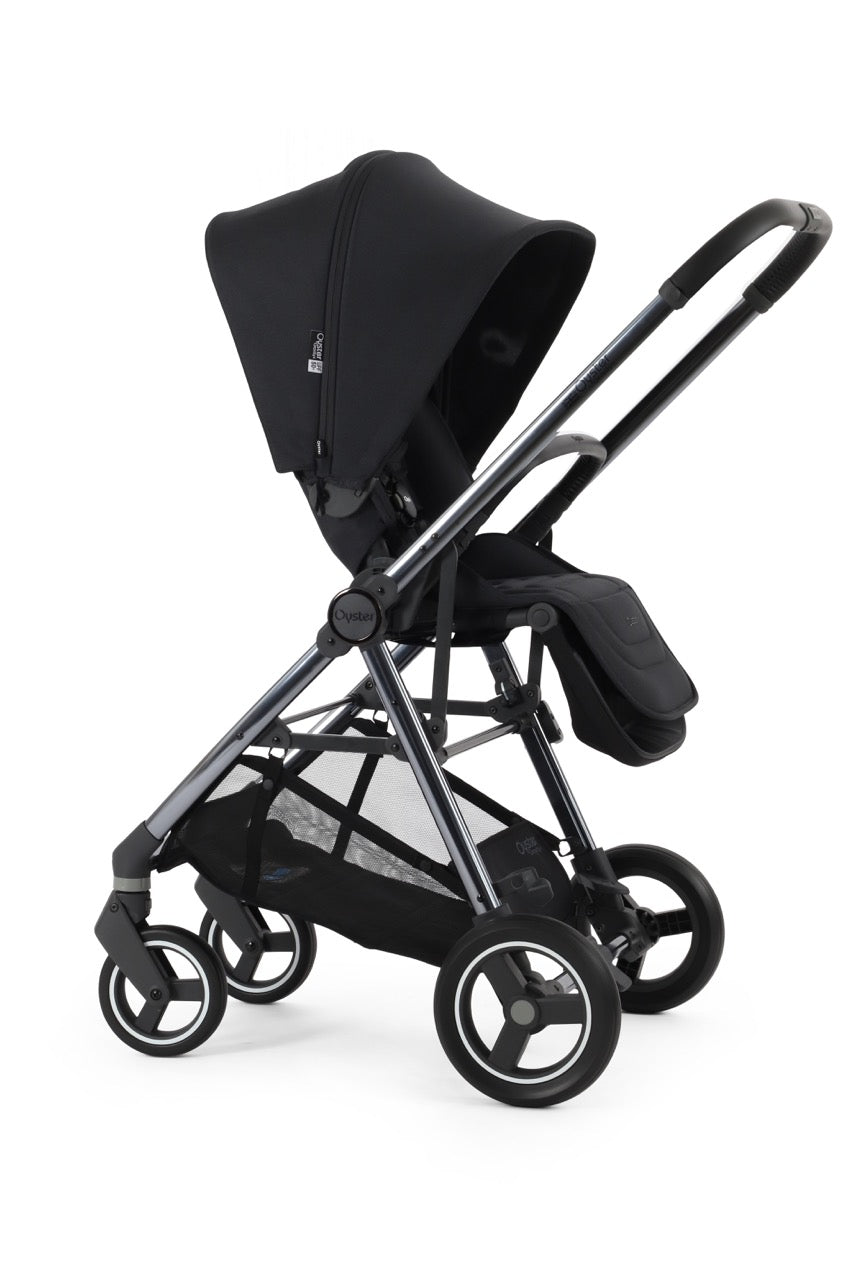 BabyStyle Oyster Gravity+ Stroller - Carbonite - Pramsy