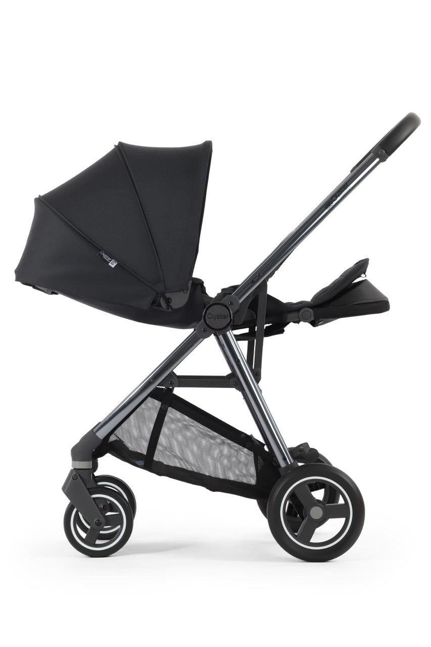 BabyStyle Oyster Gravity+ Stroller - Carbonite - Pramsy