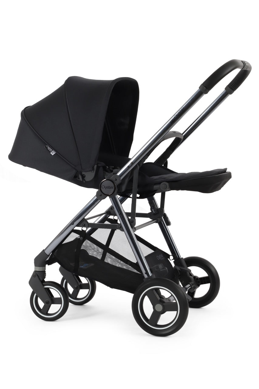 BabyStyle Oyster Gravity+ Stroller - Carbonite - Pramsy