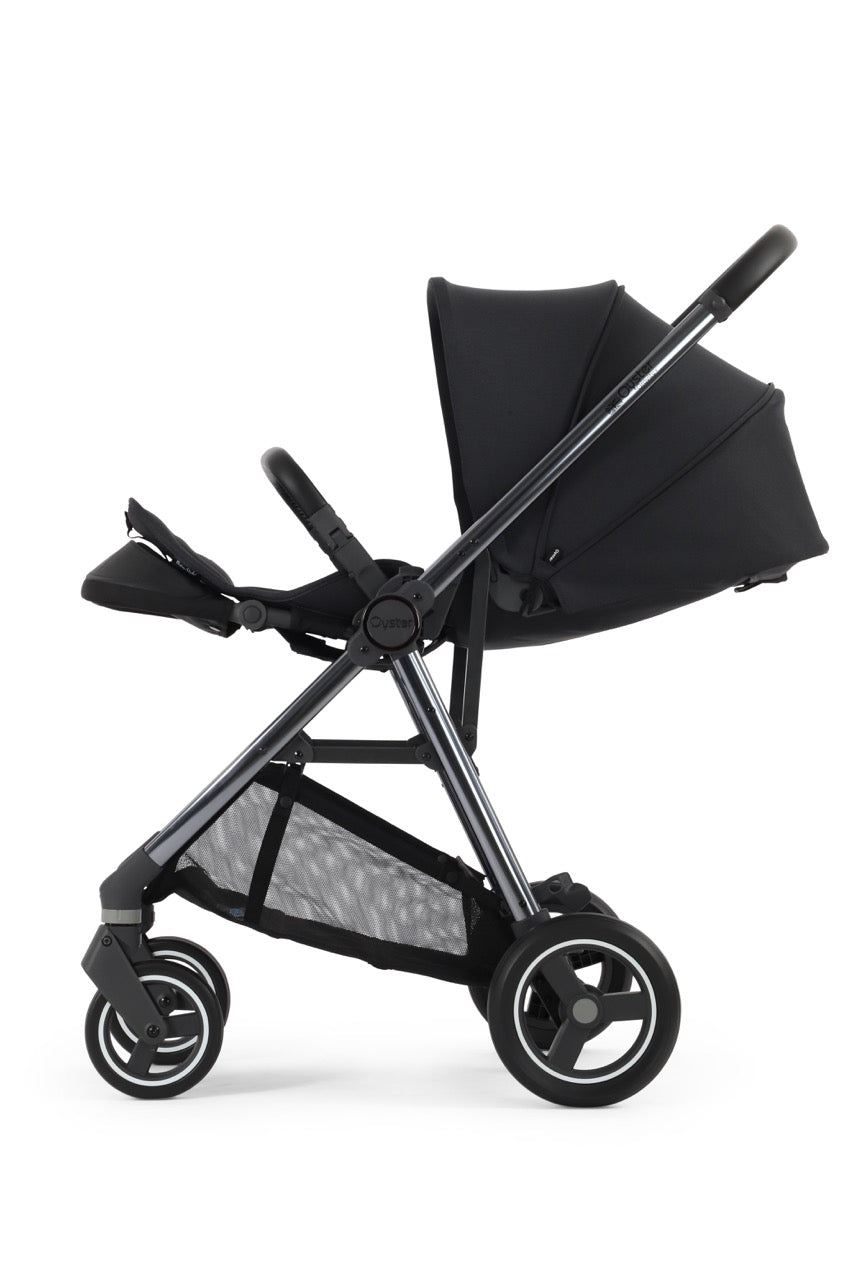 BabyStyle Oyster Gravity+ Stroller - Carbonite - Pramsy