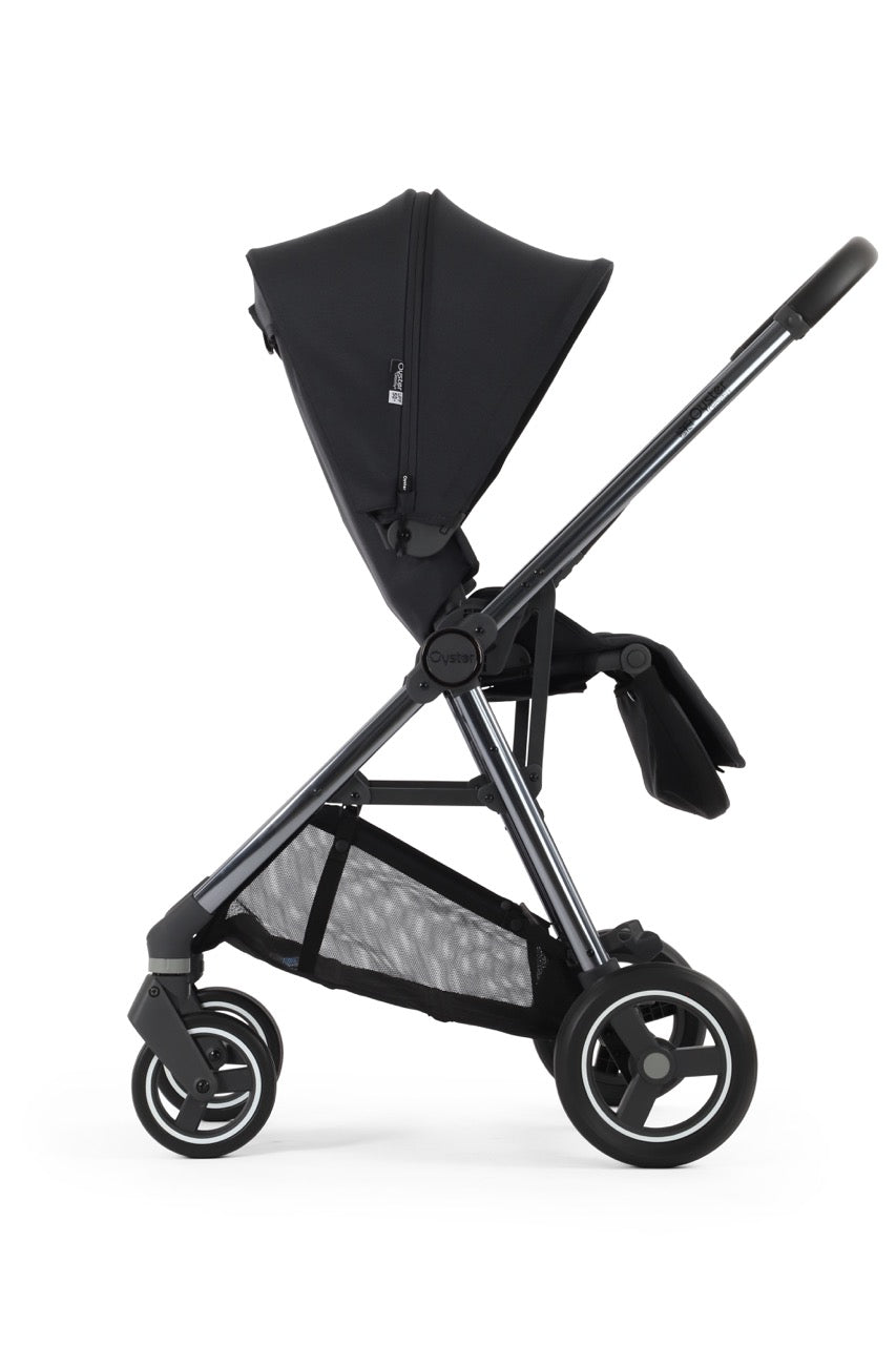 BabyStyle Oyster Gravity+ Stroller - Carbonite - Pramsy