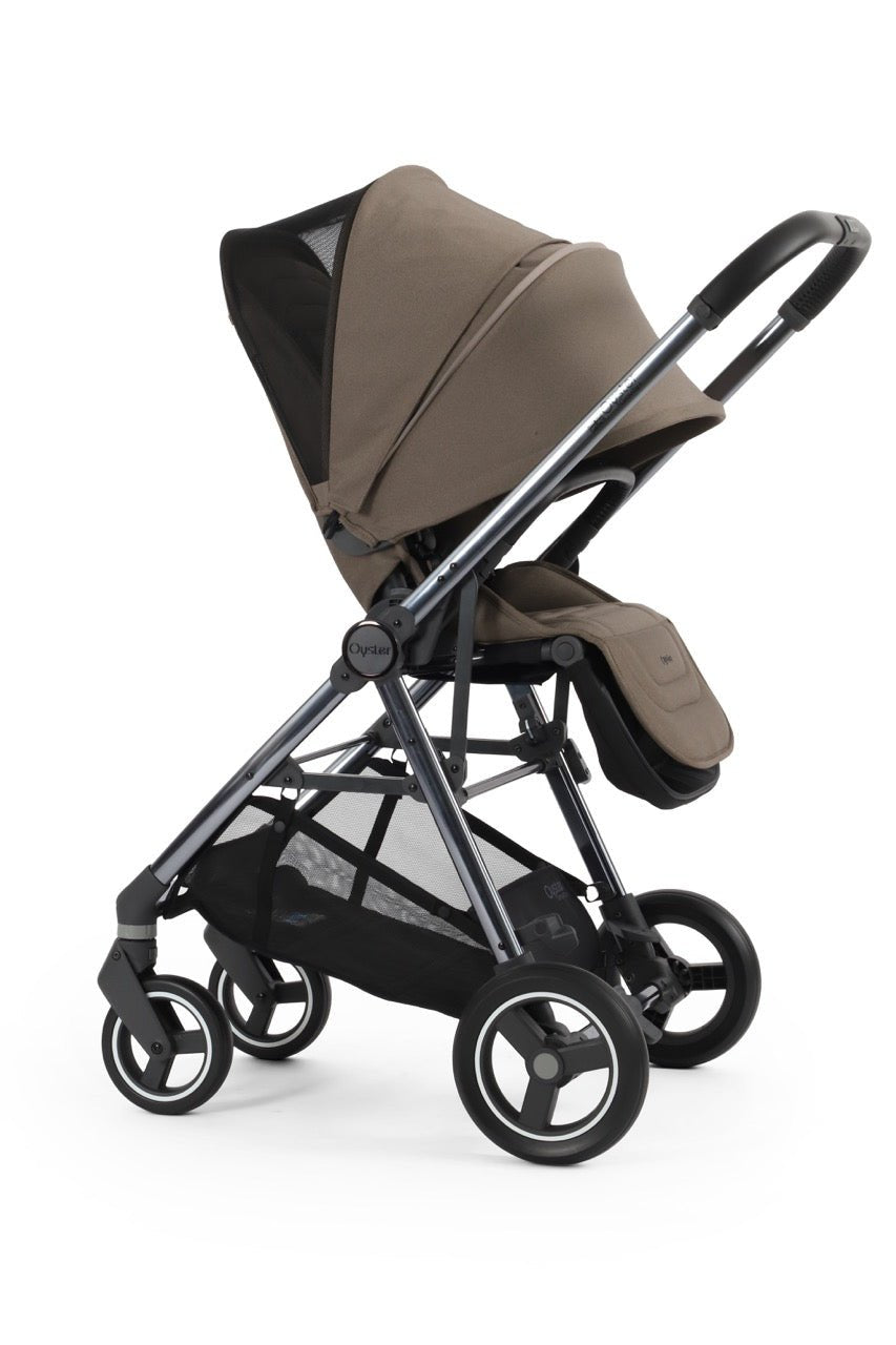 BabyStyle Oyster Gravity+ Stroller - Mink - Pramsy