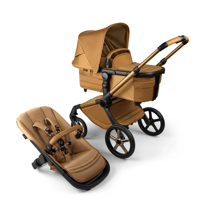 Bugaboo Fox 5 Limited Noir Edition - Amber Glow - Pramsy