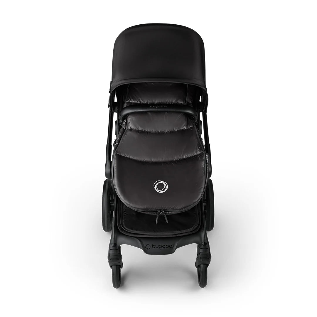 Bugaboo Limited Edition Noir Footmuff - Black Moonlight - Pramsy