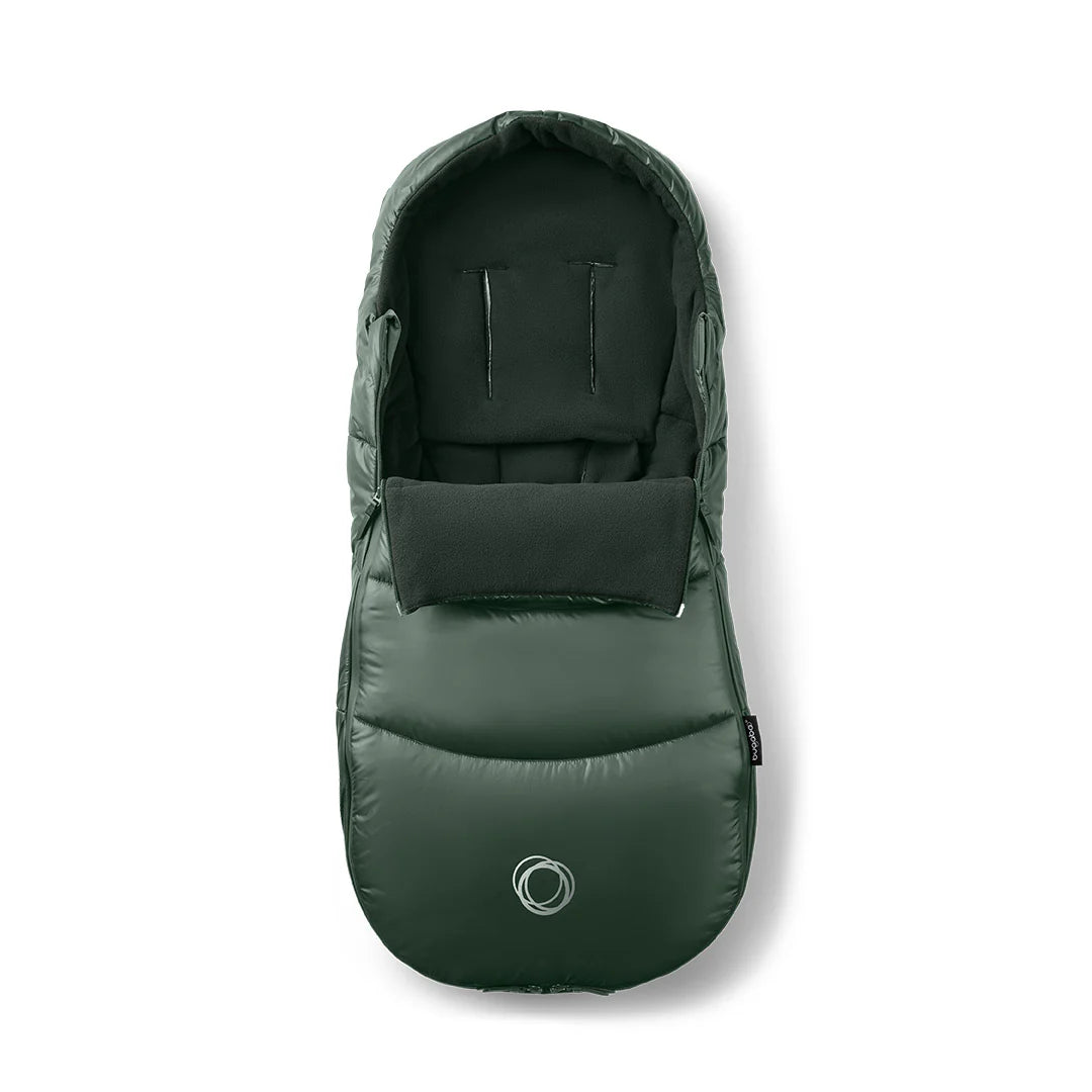 Bugaboo Limited Edition Noir Footmuff - Midnight Green - Pramsy