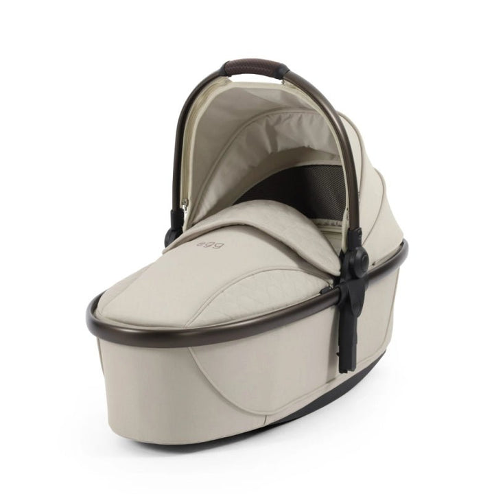 (Copy) (Copy) Egg3 Stroller & Carrycot with Egg Shell Car Seat and Base Luxury Bundle - Cashmere - Pramsy