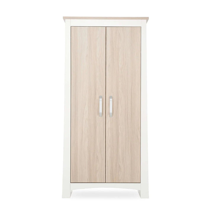 CuddleCo Ada Nursery Wardrobe - White & Ash - Pramsy