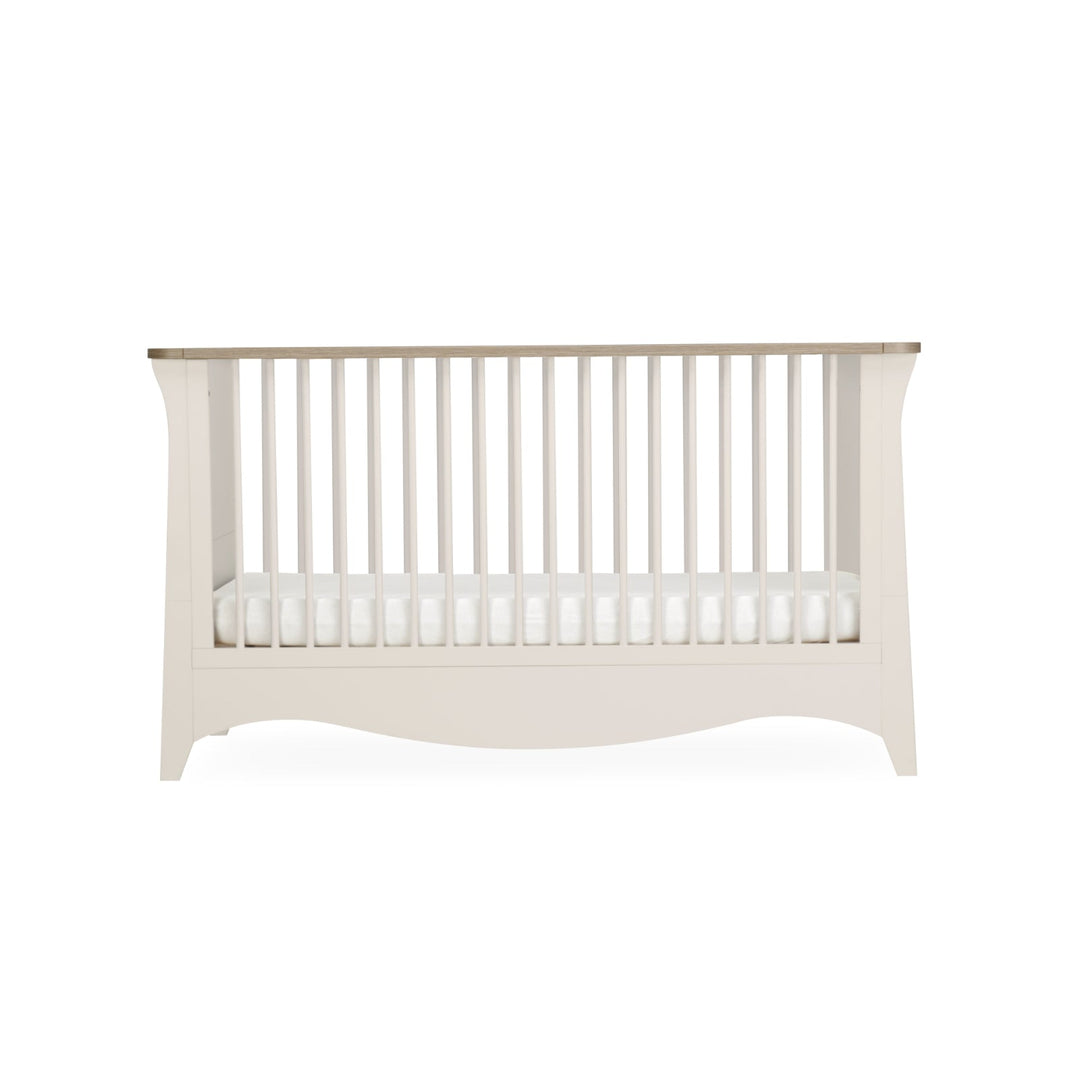 CuddleCo Clara Cot Bed - Cashmere & Ash - Pramsy