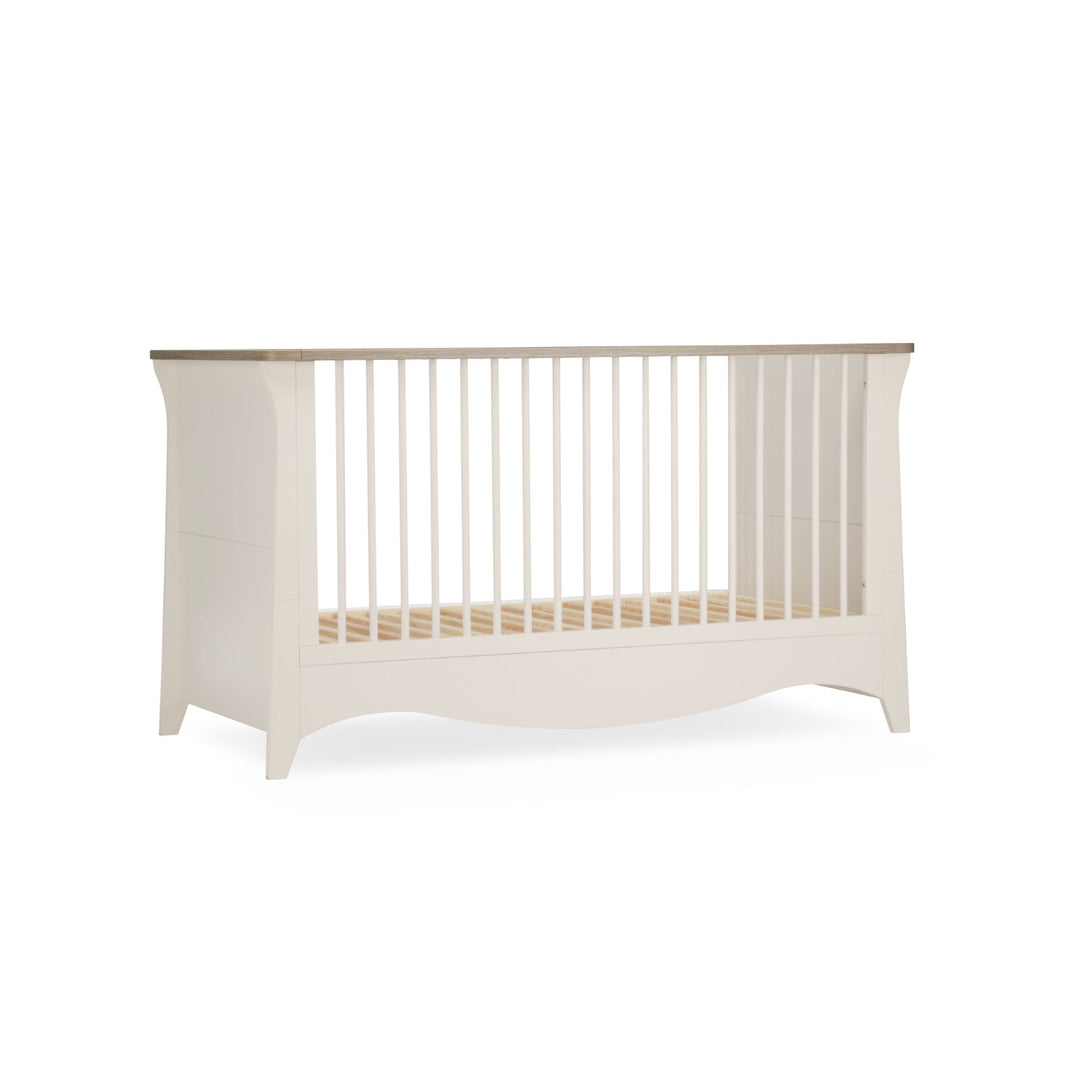 CuddleCo Clara Cot Bed - Cashmere & Ash - Pramsy