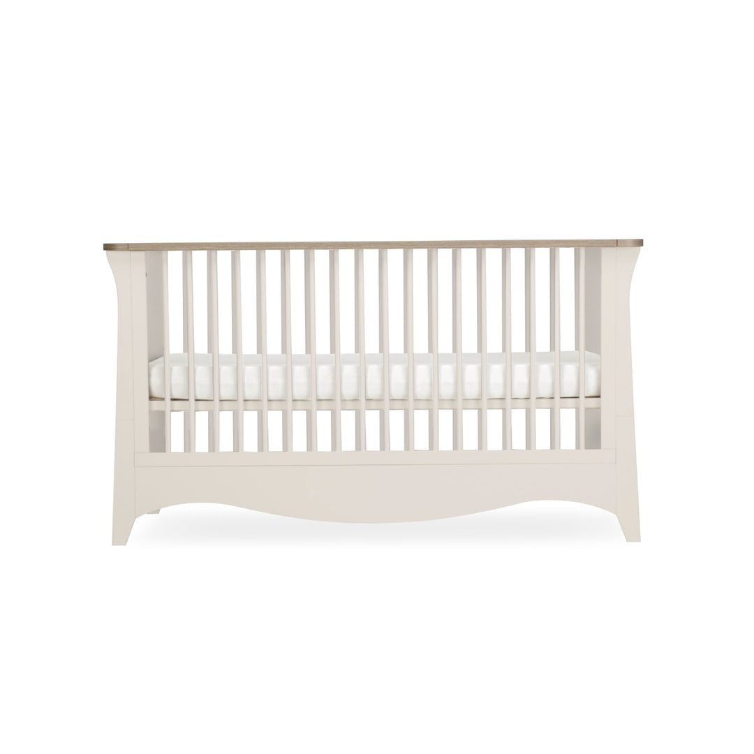 CuddleCo Clara Cot Bed - Cashmere & Ash - Pramsy