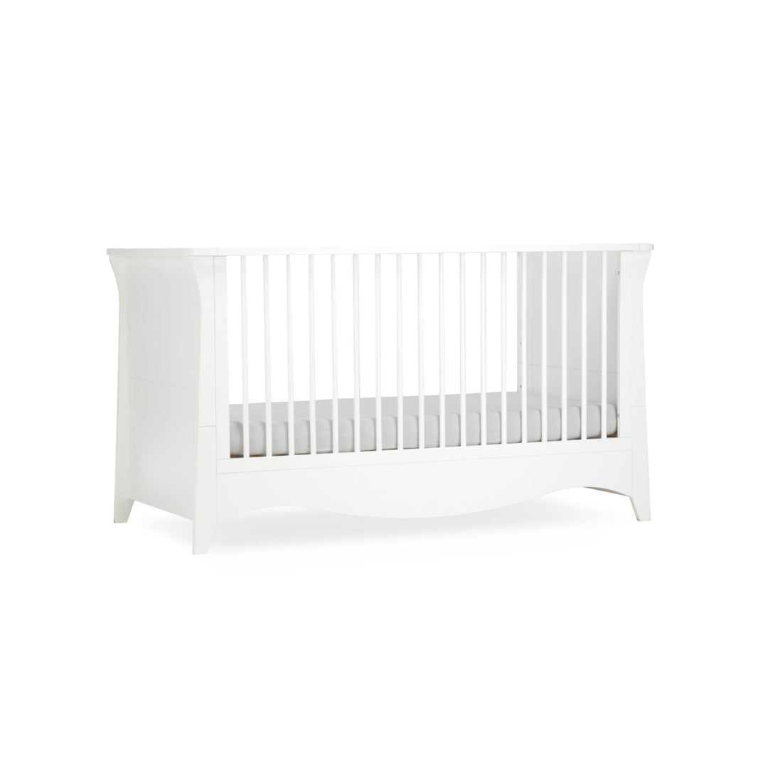 CuddleCo Clara Cot Bed - White - Pramsy