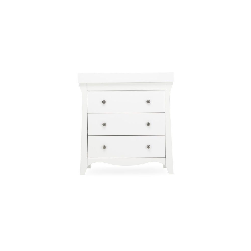 CuddleCo Clara Dresser Changer - White - Pramsy