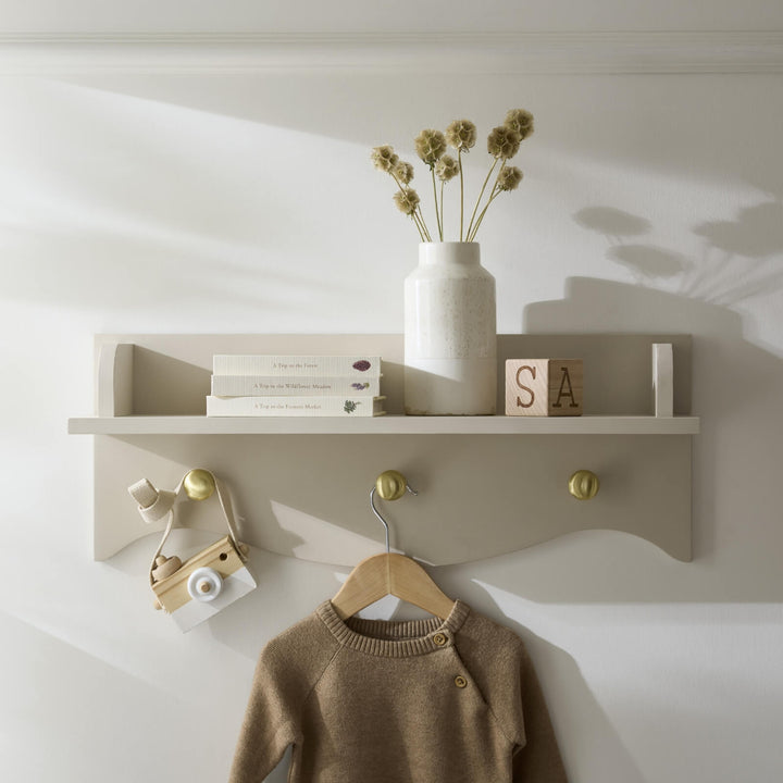 CuddleCo Clara Nursery Shelf - Cashmere & Ash - Pramsy