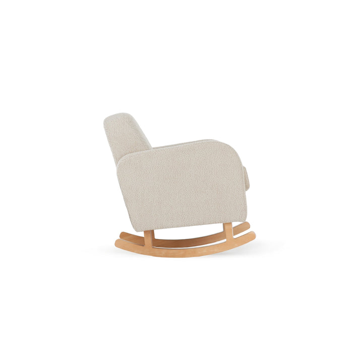 CuddleCo Etta Boucle Nursing Chair - Mushroom - Pramsy