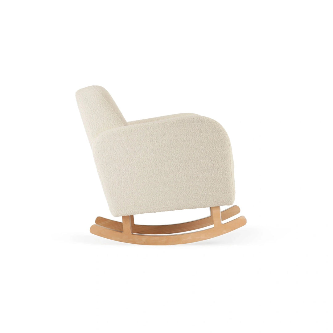 CuddleCo Etta Boucle Nursing Chair - Off White - Pramsy