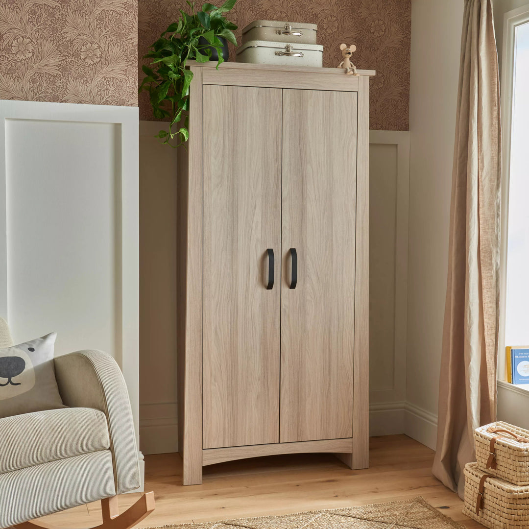 CuddleCo Isla Nursery Wardrobe - Ash - Pramsy