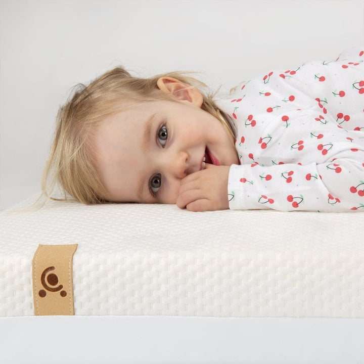 CuddleCo Lullaby Hypo - Allergenic Bamboo Foam Cot Bed Mattress 140 x 70cm - Pramsy