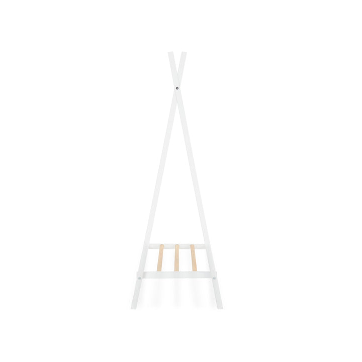 CuddleCo Nola Clothes Rail - White & Natural - Pramsy