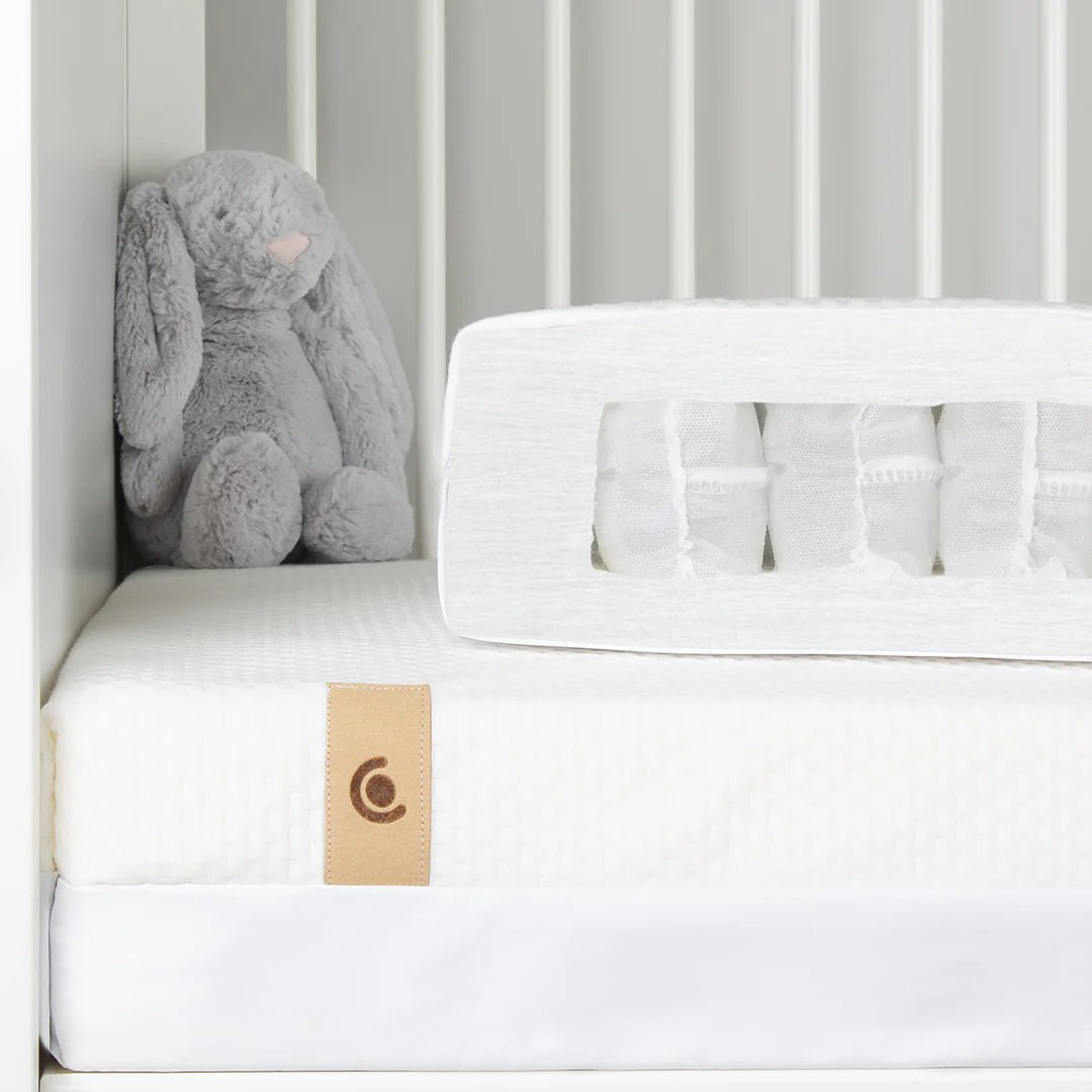 CuddleCo Signature Hypo - Allergenic Bamboo Pocket Sprung Cot Bed Mattress 140 x 70cm - Pramsy