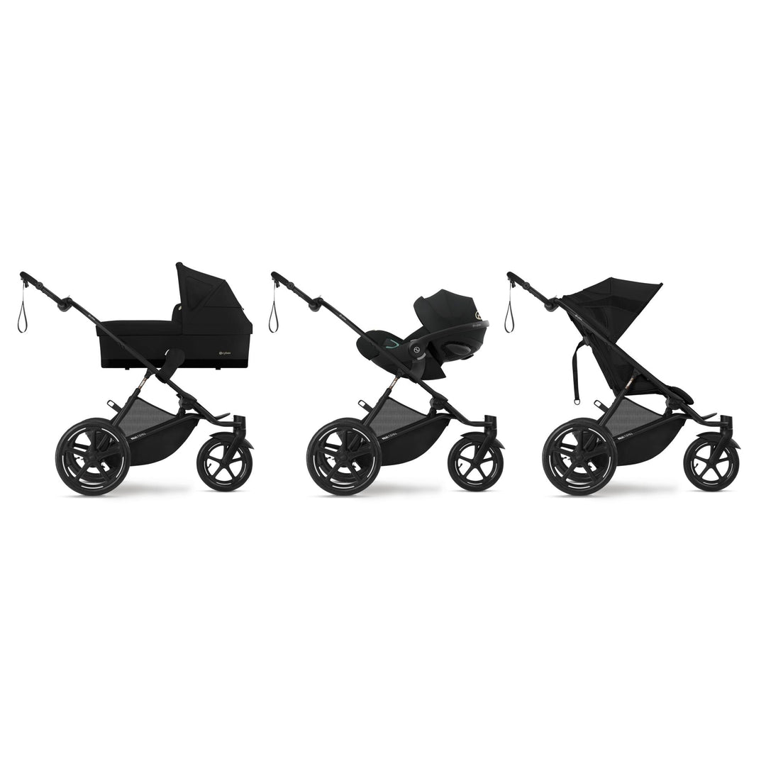 CYBEX Avi Spin Stroller - Moon Black - Pramsy