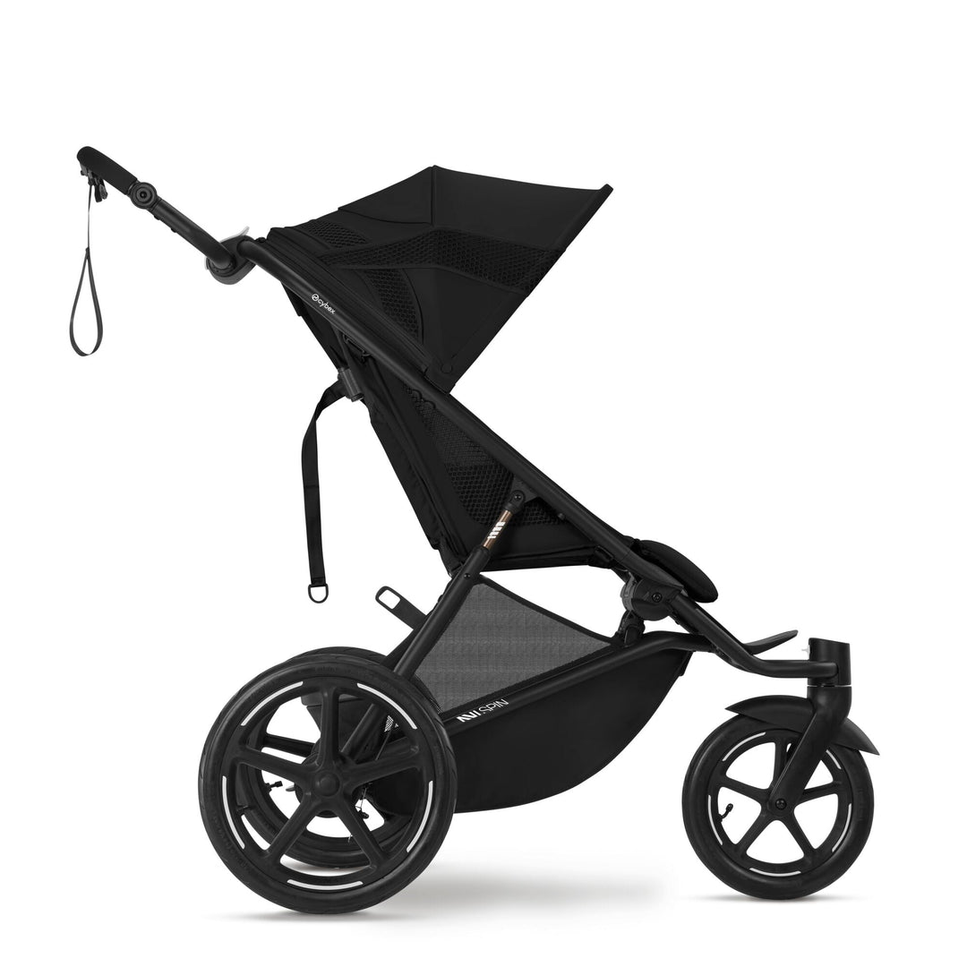 CYBEX Avi Spin Stroller - Moon Black - Pramsy