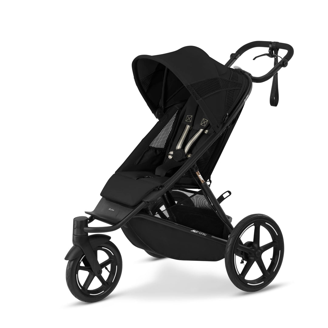 CYBEX Avi Spin Stroller - Moon Black - Pramsy