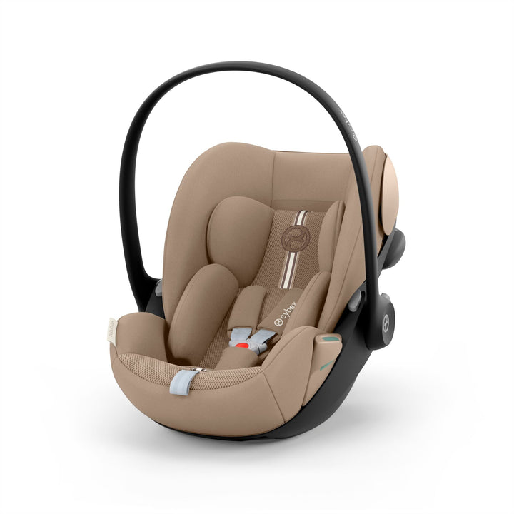 CYBEX Balios S Lux + Cloud G i - Size Car Seat Premium Bundle - Almond Beige - Pramsy