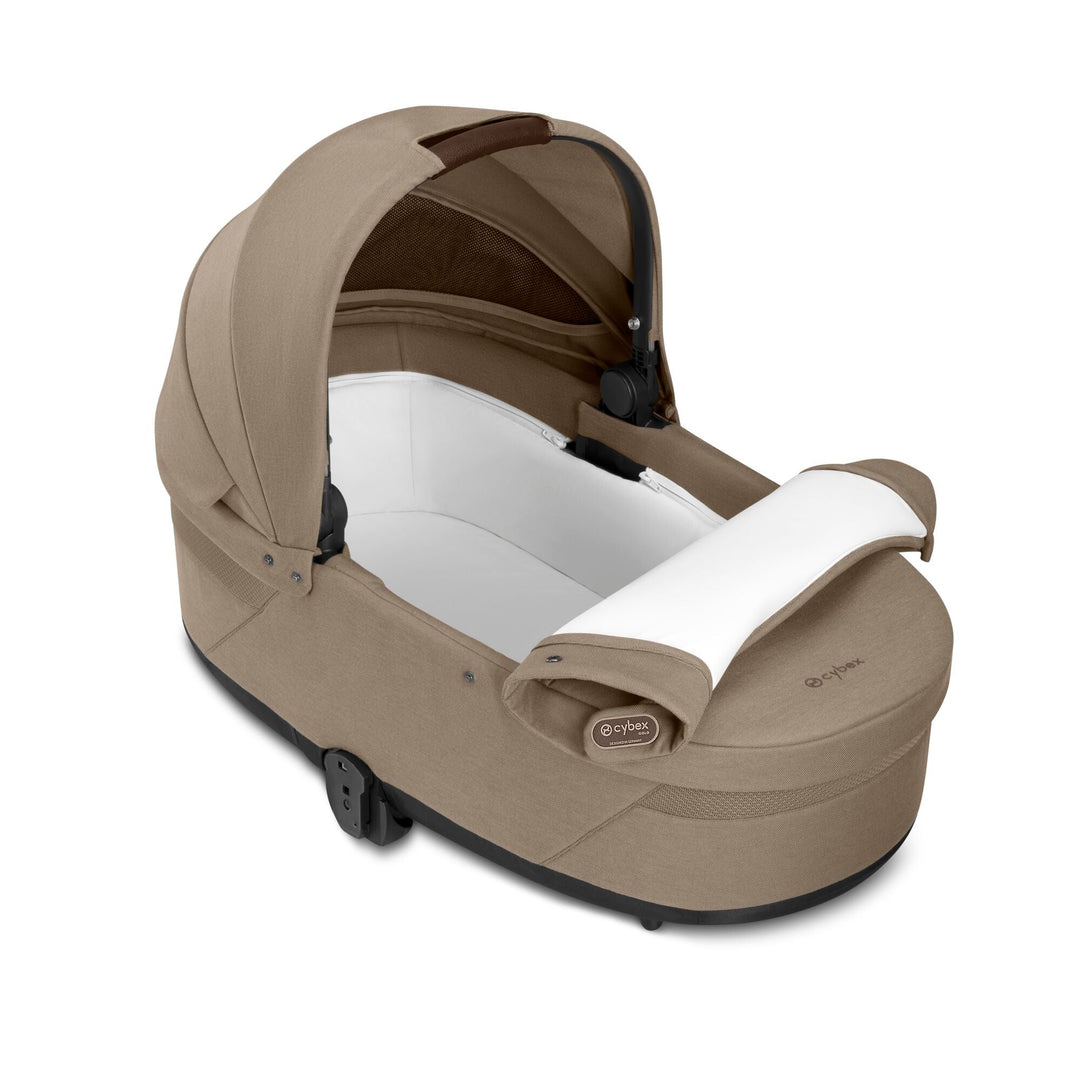 CYBEX Balios S Lux + Cloud G i - Size Car Seat Premium Bundle - Almond Beige - Pramsy