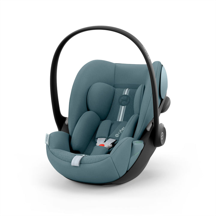 CYBEX Balios S Lux + Cloud G i - Size Car Seat Premium Bundle - Stormy Blue - Pramsy