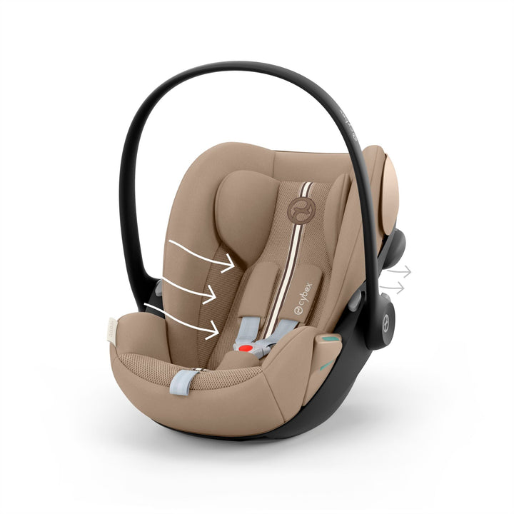 CYBEX Cloud G i - Size Plus Rotating Car Seat - Almond Beige - Pramsy