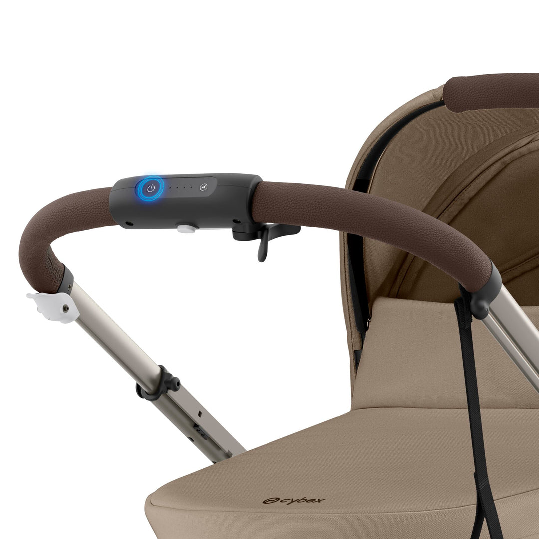 CYBEX e - Gazelle S Pushchair Essential Bundle - Almond Beige - Pramsy