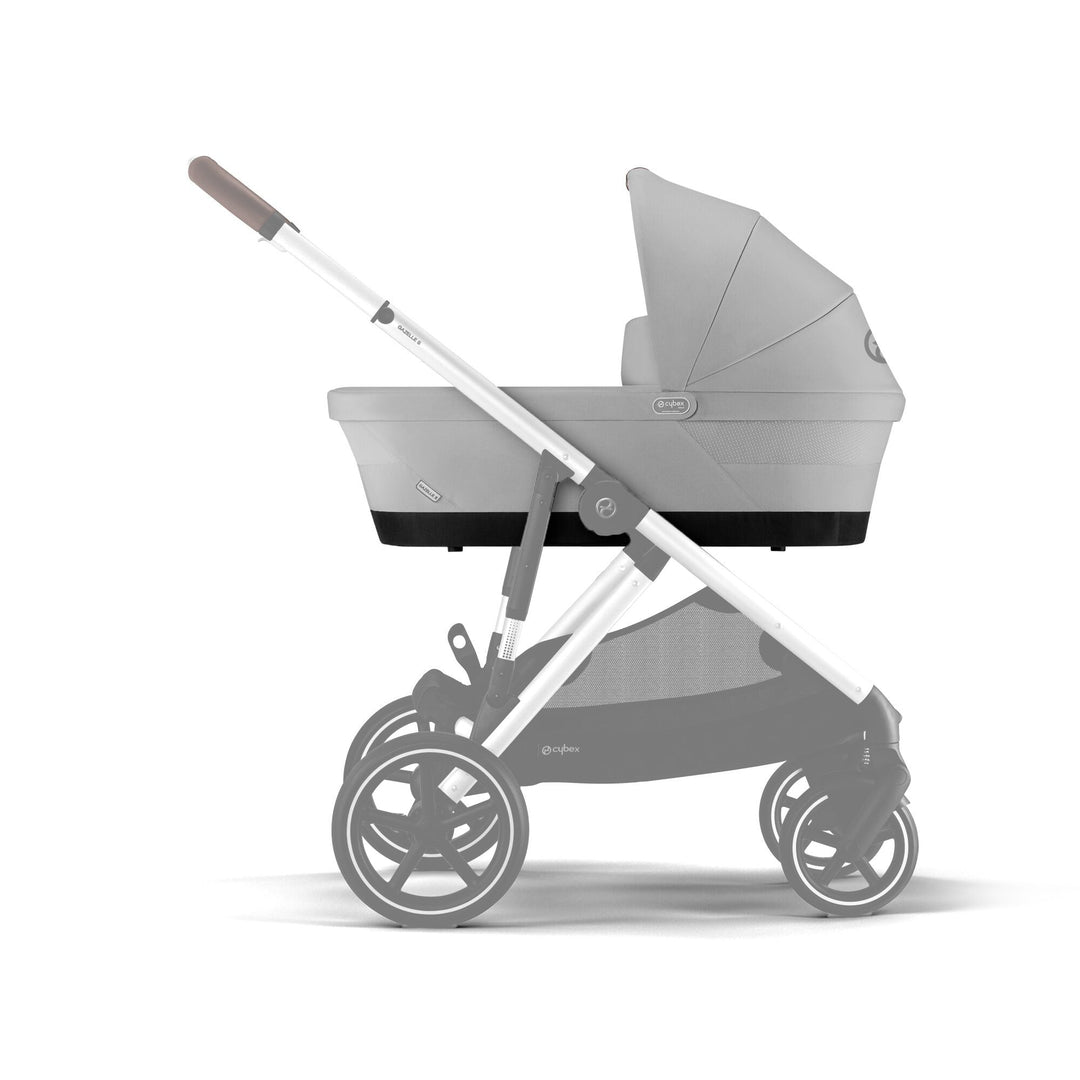 CYBEX e - Gazelle S Pushchair/Double - Stone Grey - New 2024 - Pramsy