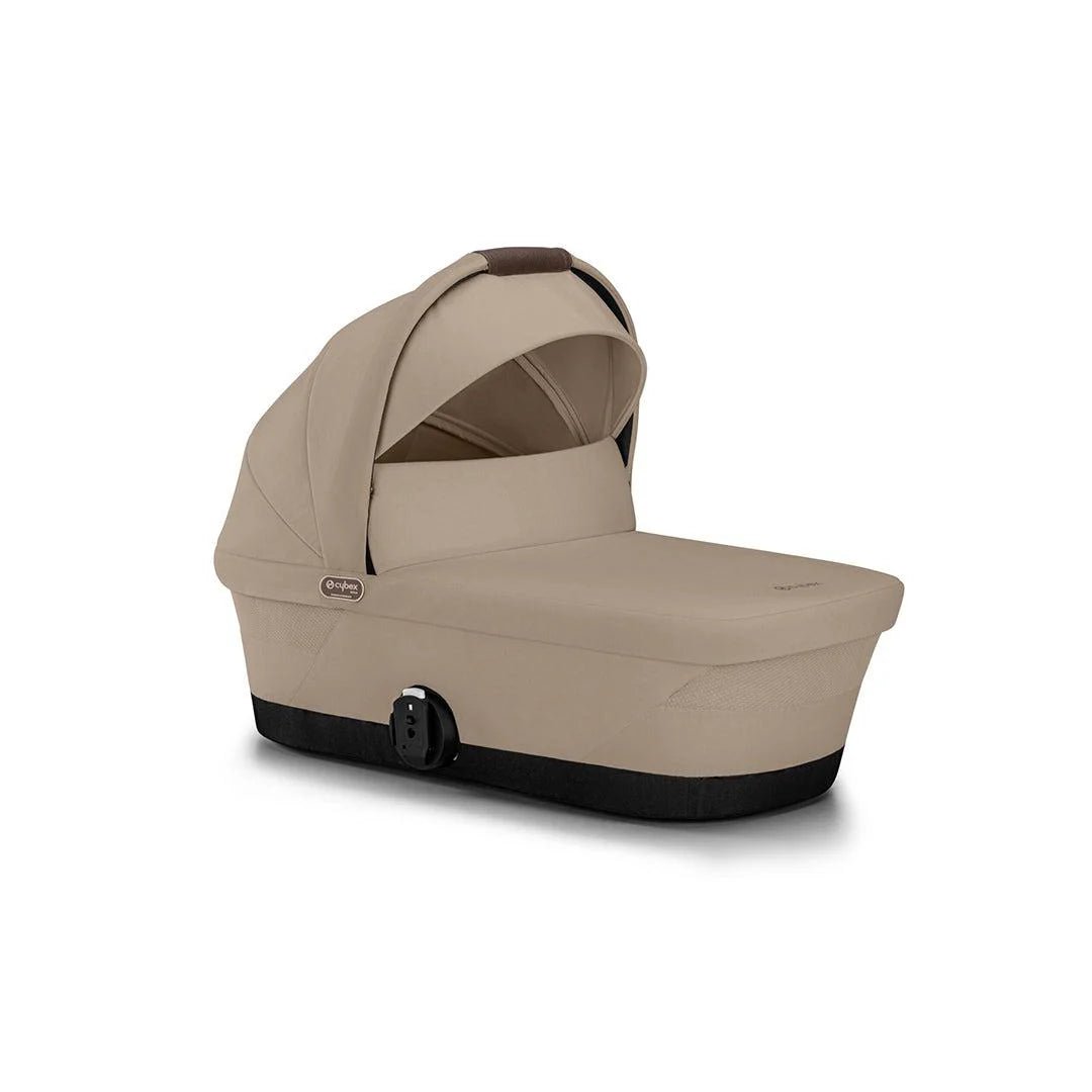 CYBEX Gazelle S + Cloud G i - Size Car Seat Premium Bundle - Almond Beige - Pramsy