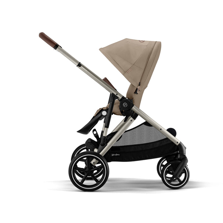 CYBEX Gazelle S Double Pushchair - Almond Beige - Pramsy