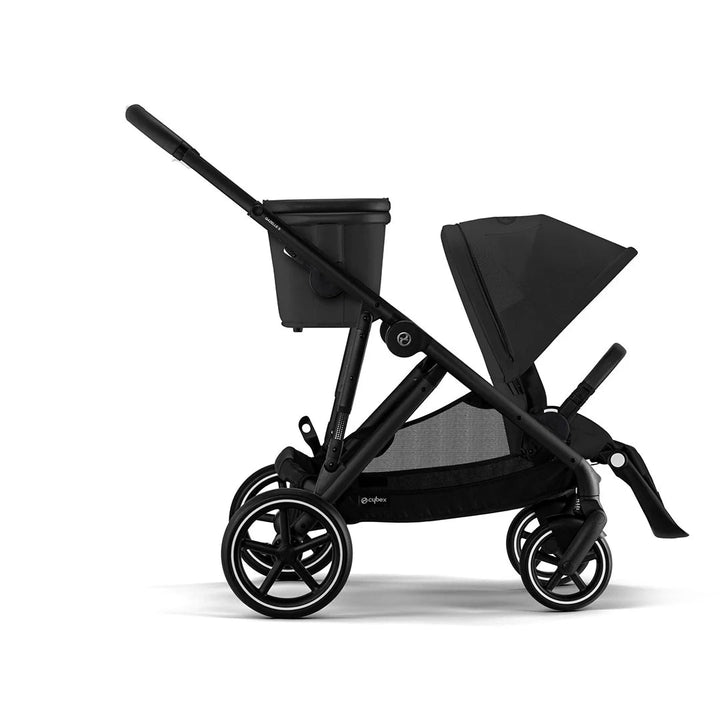 CYBEX Gazelle S Double Pushchair - Moon Black - Pramsy