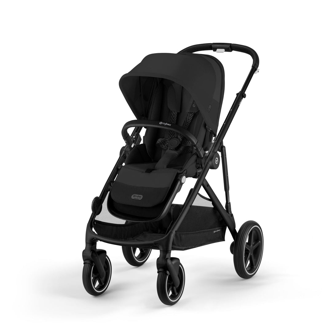 CYBEX Gazelle S Double Pushchair - Moon Black - Pramsy