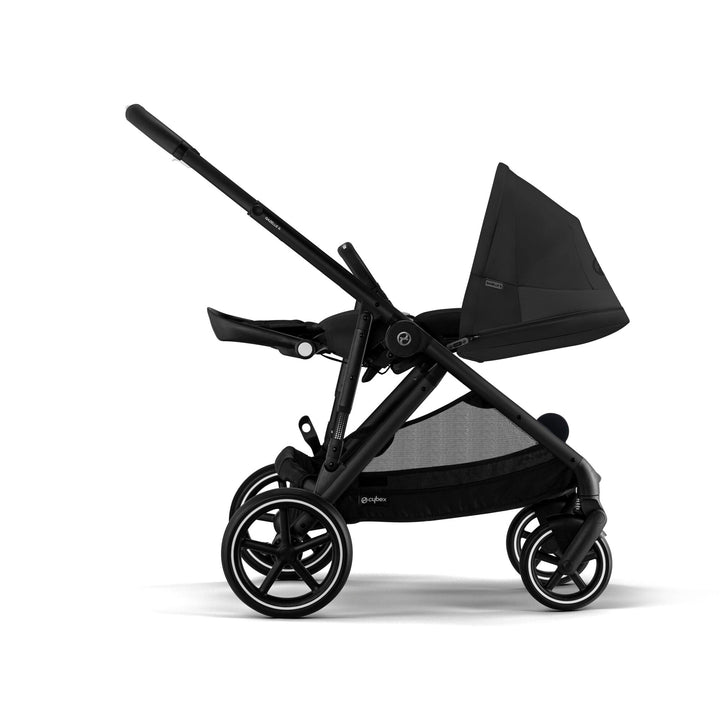 CYBEX Gazelle S Double Pushchair - Moon Black - Pramsy