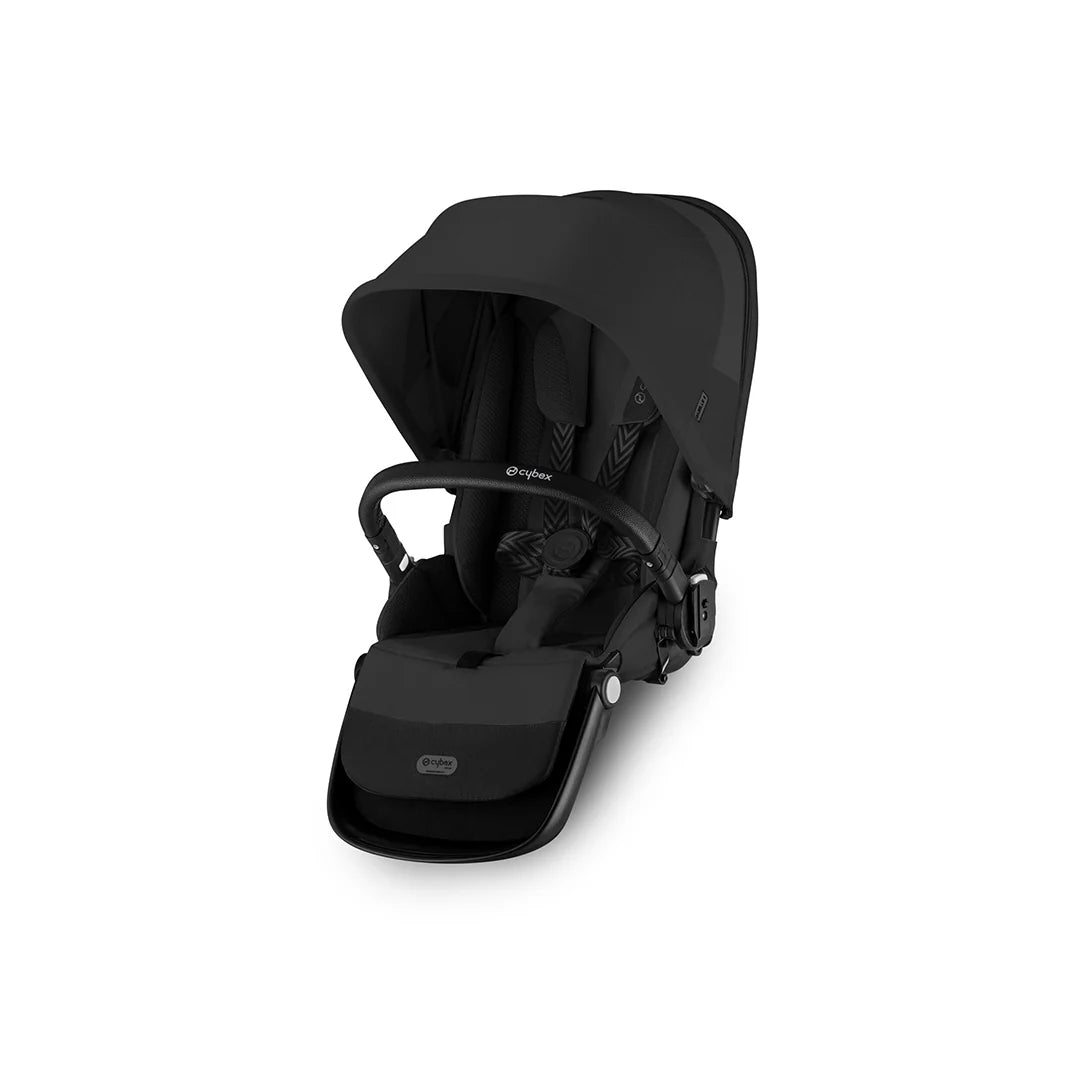 CYBEX Gazelle S Double Pushchair - Moon Black - Pramsy