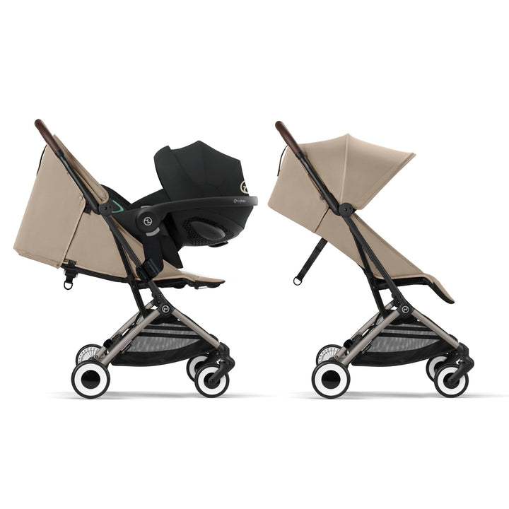 CYBEX Orfeo Pushchair - Almond Beige - Pramsy