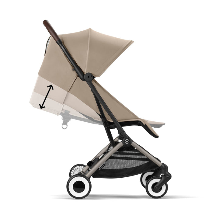 CYBEX Orfeo Pushchair - Almond Beige - Pramsy