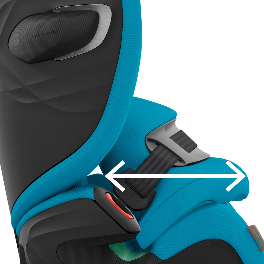 CYBEX Pallas G i - Size Plus Car Seat - Beach Blue - Pramsy