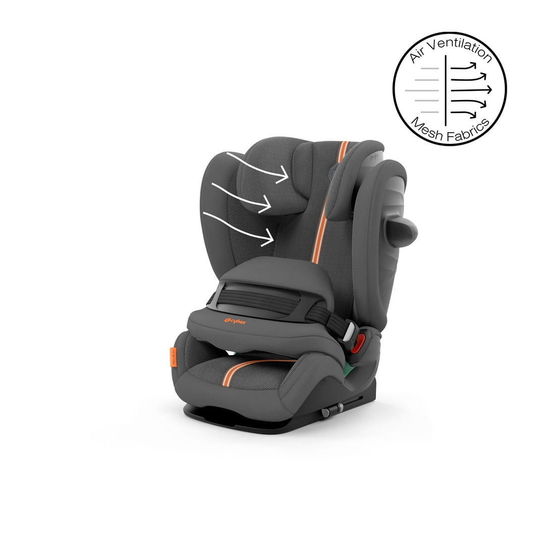 CYBEX Pallas G i - Size Plus Car Seat - Lava Grey - Pramsy