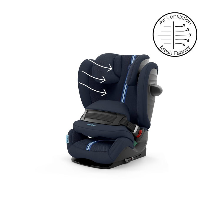 CYBEX Pallas G i - Size Plus Car Seat - Ocean Blue - Pramsy