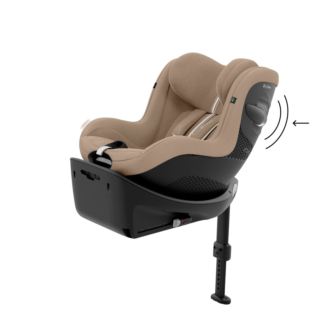 CYBEX Sirona G i - Size Plus Rotating Car Seat - Almond Beige - Pramsy